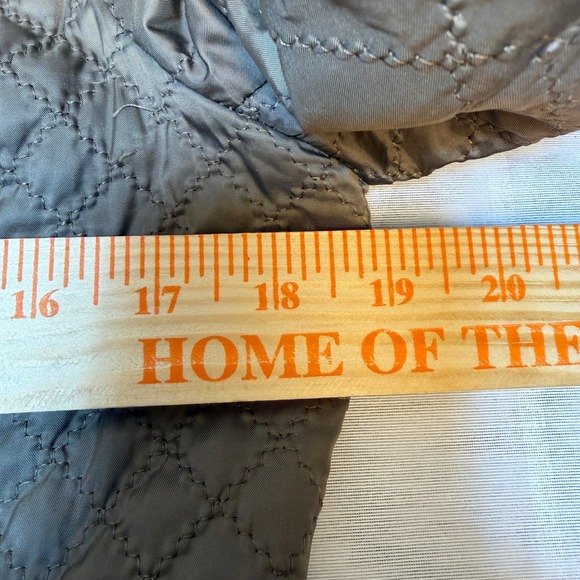 Laundry by Shelli Segal Quilted Jacket Leopard Lined Mid Length Womens sz M EUC - Picture 6 of 9